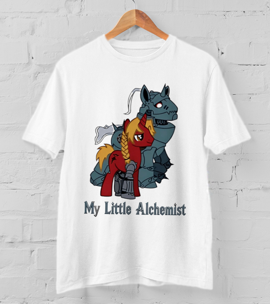 Fullmetal Alchemist My Little Pony Crossover My Little Alchemist T-Shirt