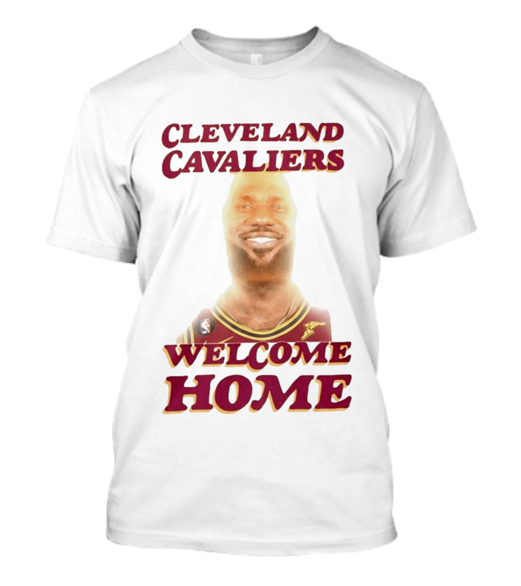 Cleveland Cavaliers Welcome Home LeBron James T-Shirt