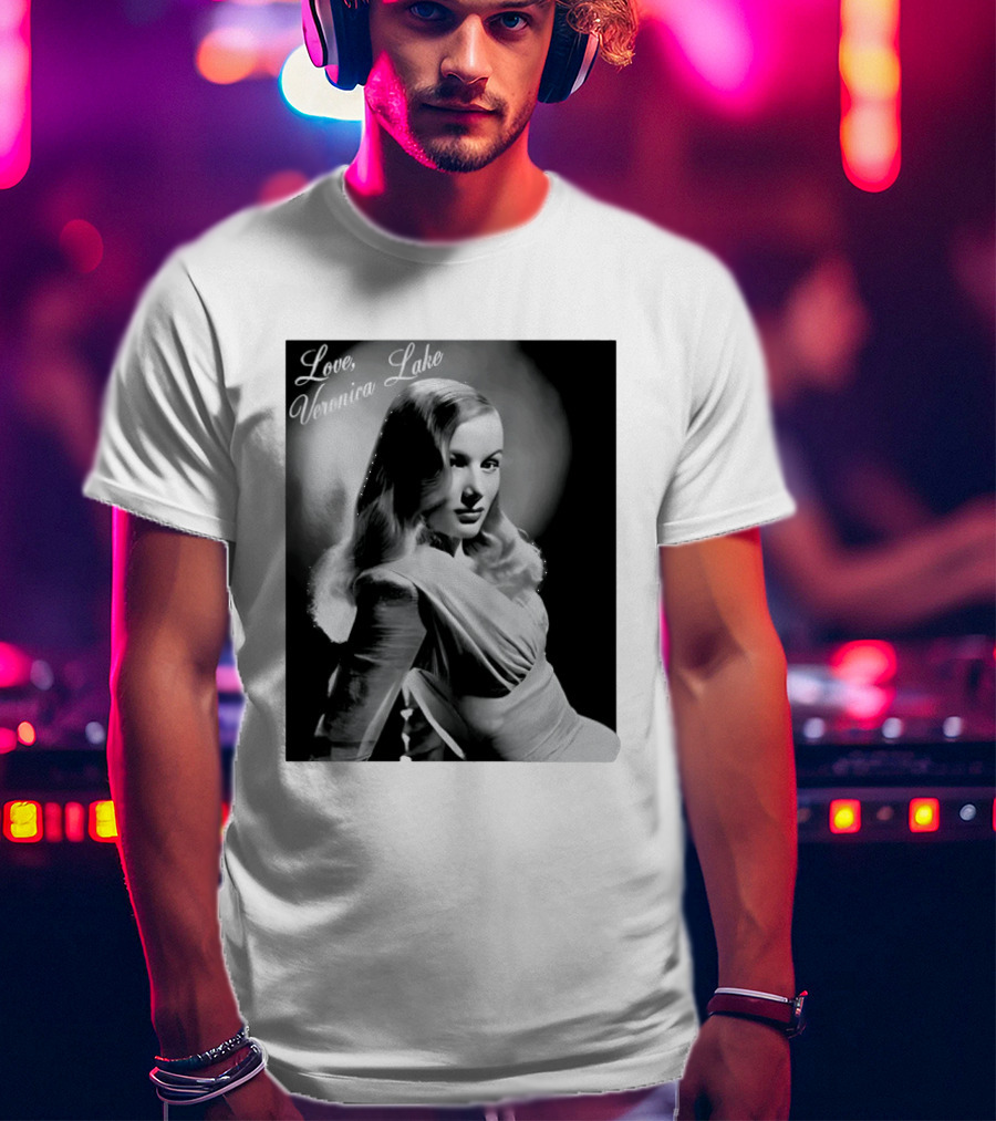 Veronica Lake Vintage Hollywood Glamour T-Shirt