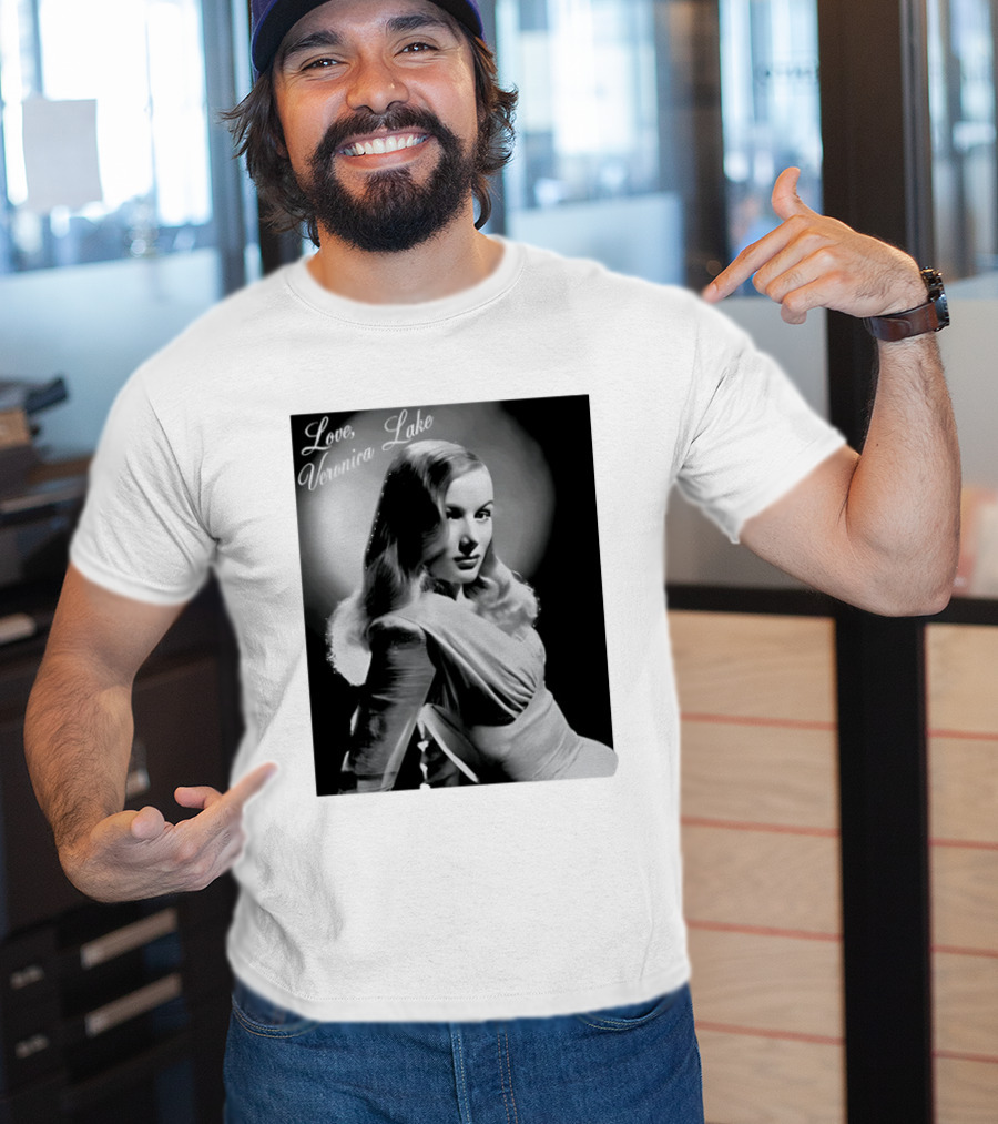 Veronica Lake Vintage Hollywood Glamour T-Shirt