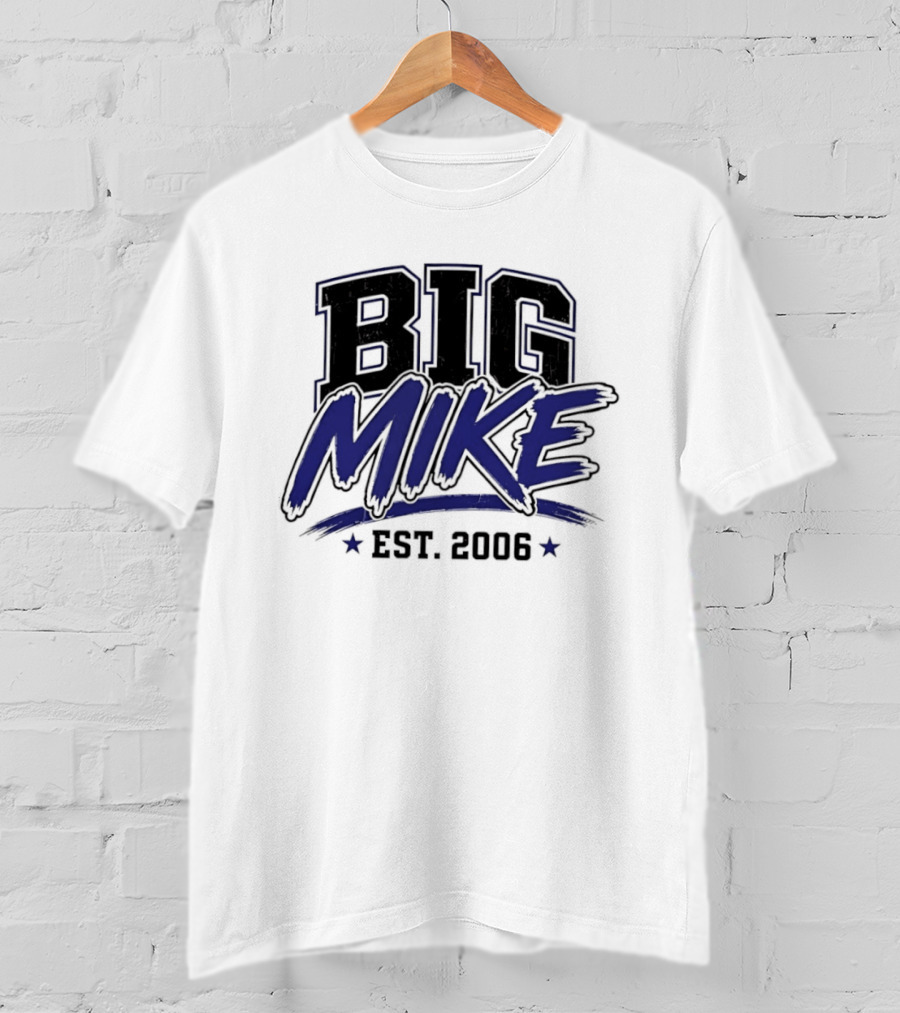 Big Mike Est. 2008 Varsity T-Shirt