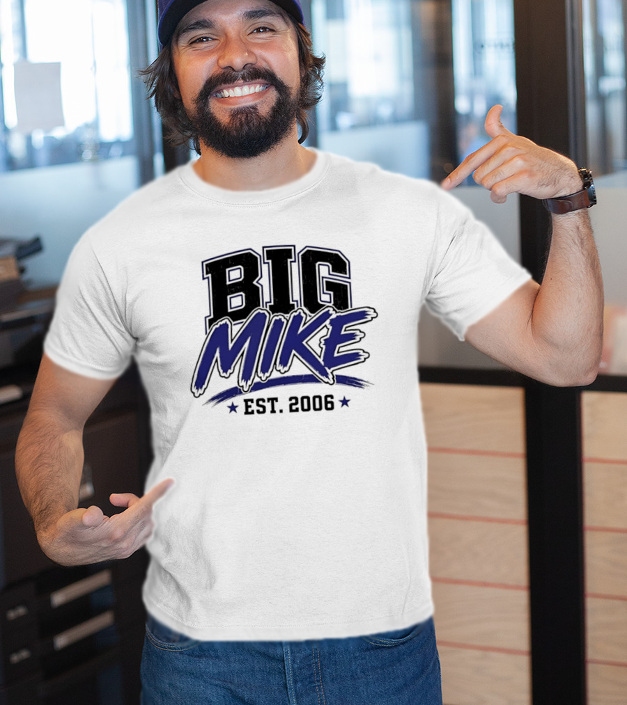 Big Mike Est. 2008 Varsity T-Shirt
