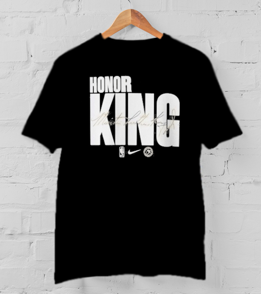 Anthony Edwards NBA Philadelphia 76ers Honor King Martin Luther King Jr Team Issued T-Shirt