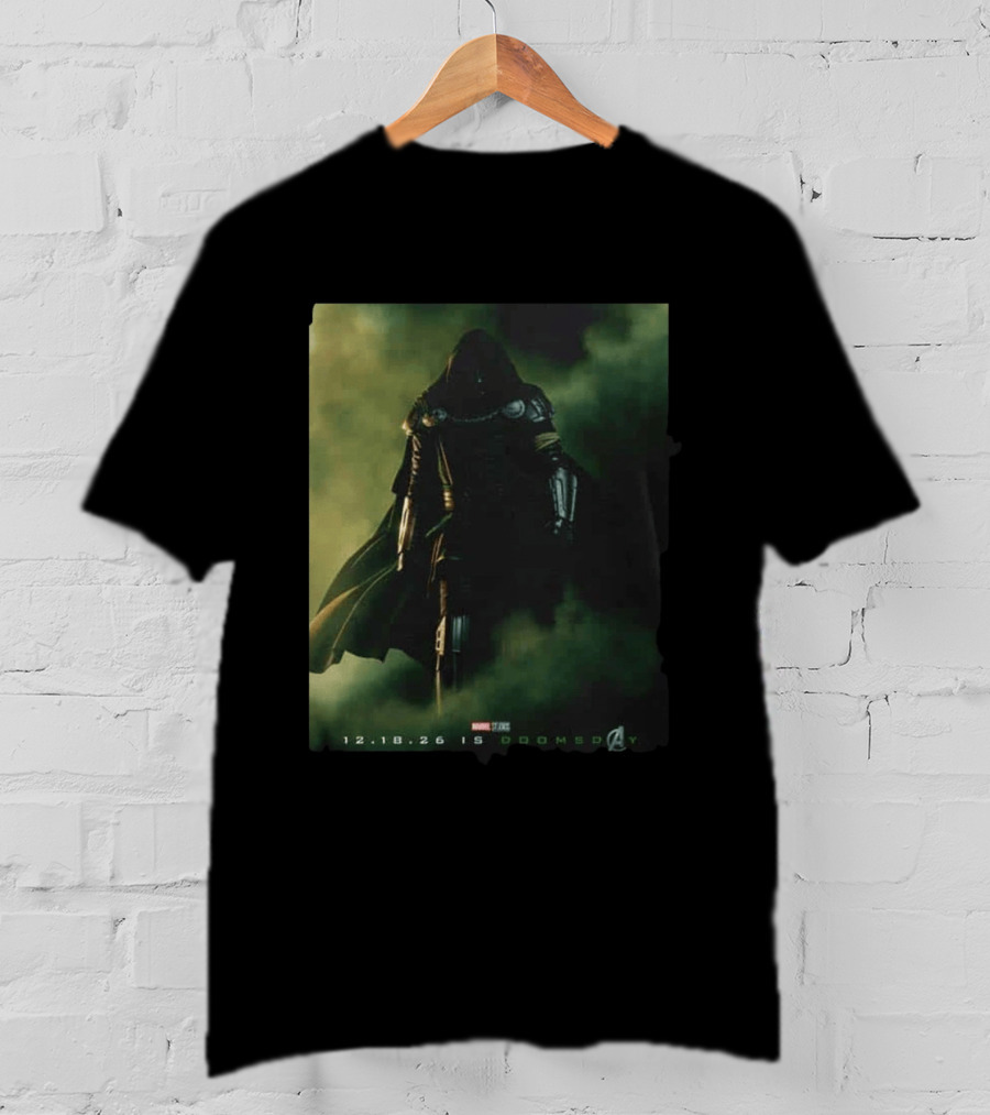 Avengers Doomsday Marvel Studios Dr Doom In Theaters December 18 2026 T-Shirt