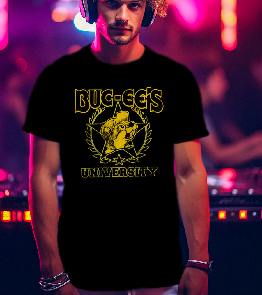 Buc Ee's University Beaver Star T-Shirt