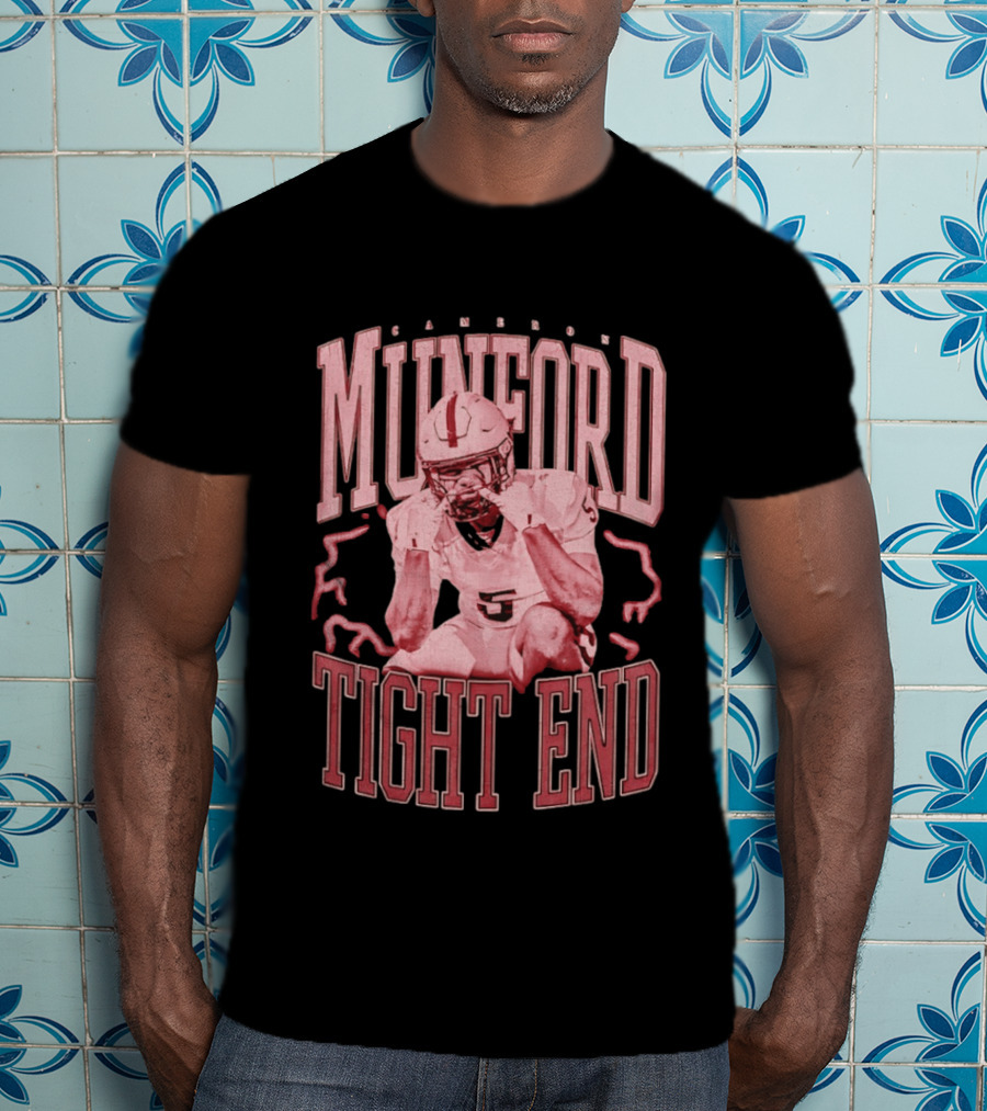Cameron Munford Munford Tight End Football Player T-Shirt