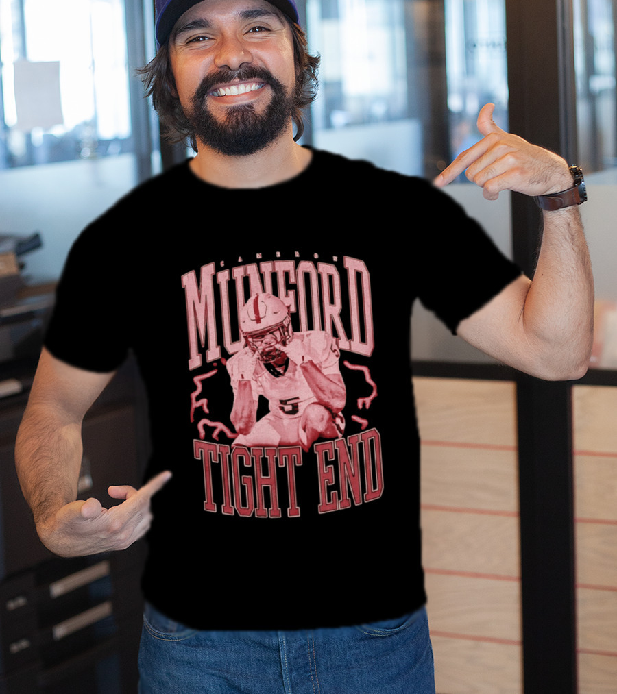 Cameron Munford Munford Tight End Football Player T-Shirt