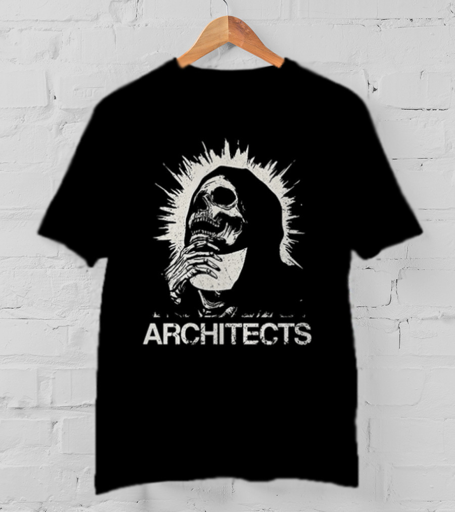 Architects Concert Whiplash Experience Vintage Inspired Skeleton T-Shirt