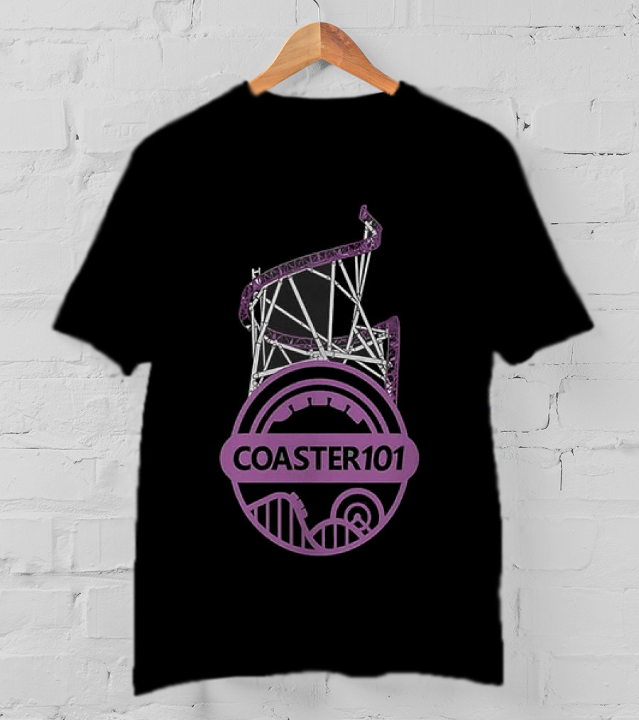 Coaster101 Project Purple 2027 Roller Collaboration T-Shirt
