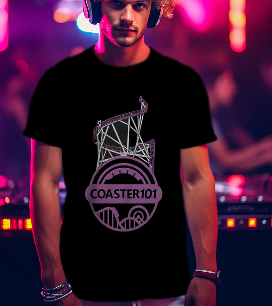 Coaster101 Project Purple 2027 Roller Collaboration T-Shirt