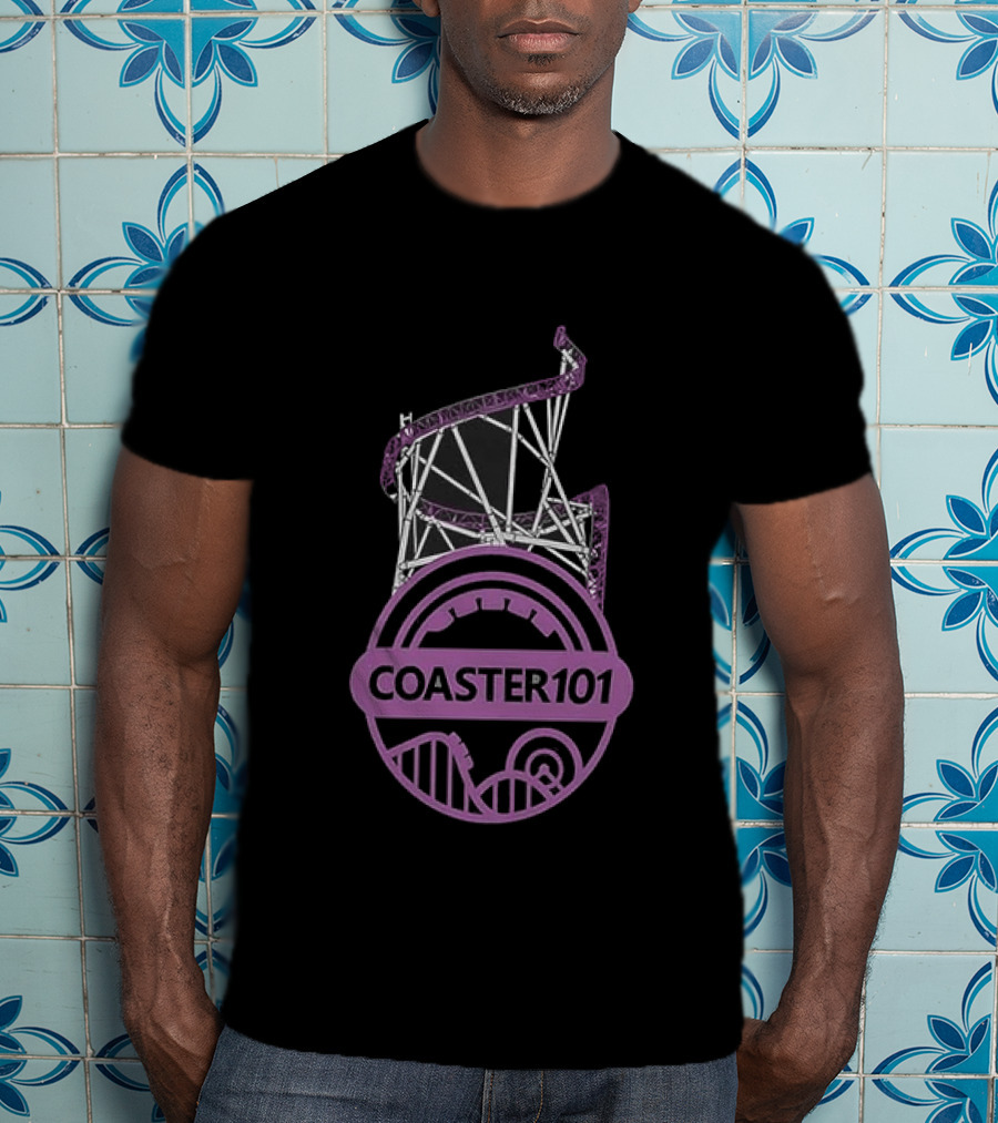 Coaster101 Project Purple 2027 Roller Collaboration T-Shirt