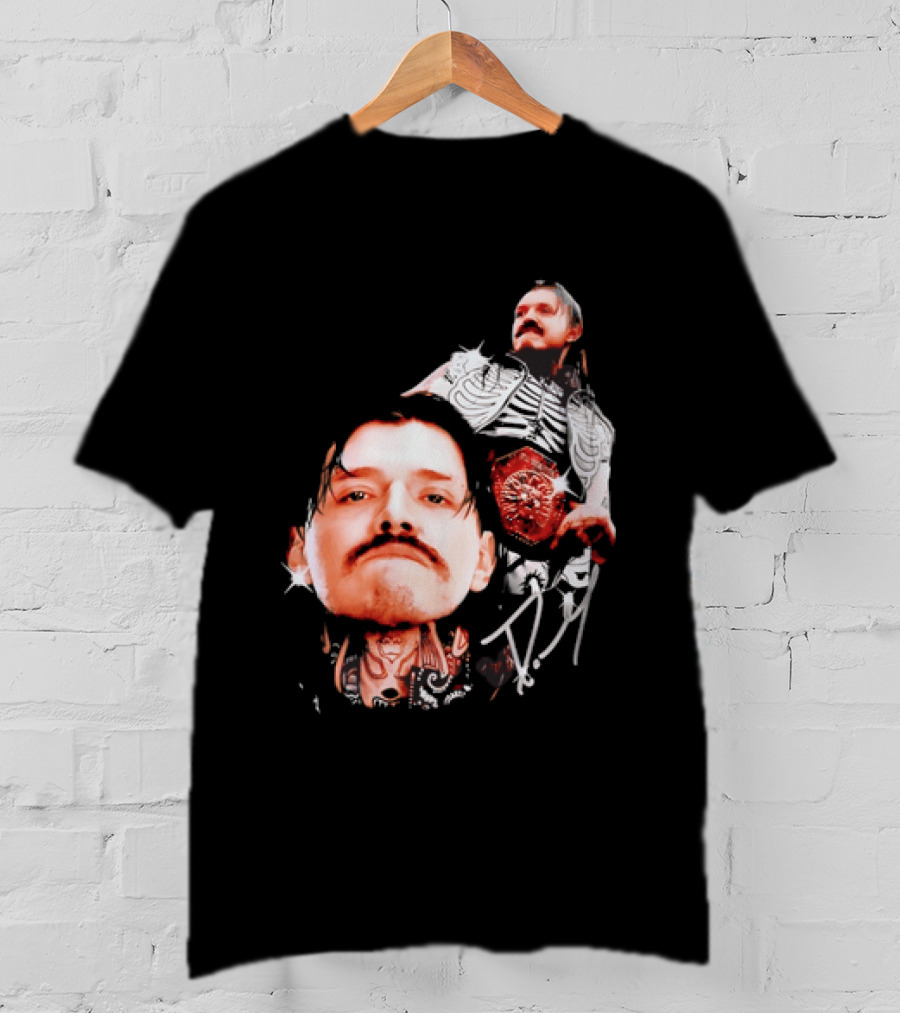 Dominik Mysterio Autographed WWE Superstar Legacy T-Shirt