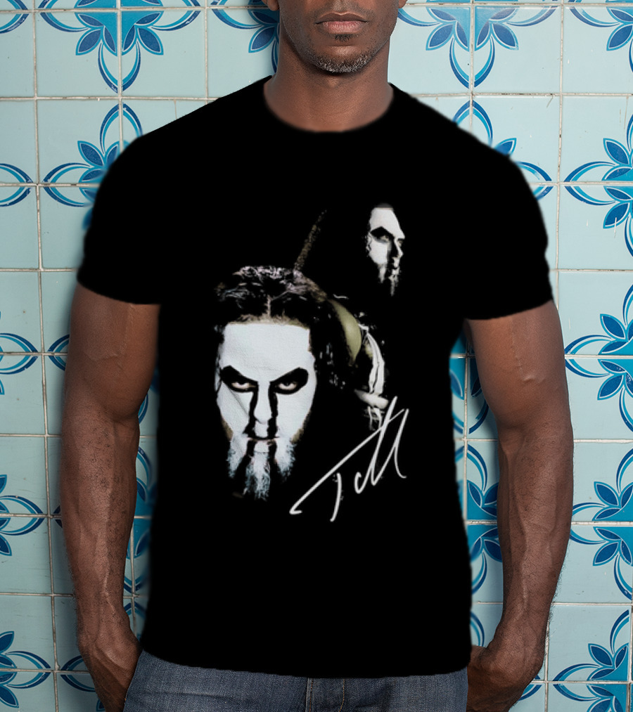 Luchasaurus Mask Illustration AEW Jell Signature T-Shirt