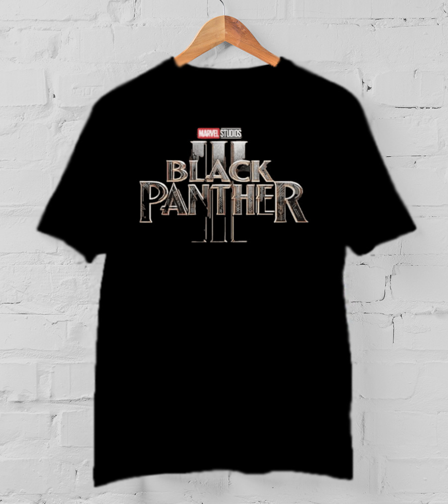 Marvel Studios Black Panther III Only In Theaters December 15 2028 T-Shirt