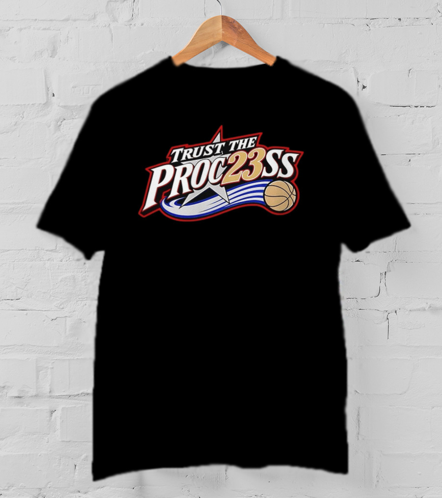 Trust The Proc23ss Michael Jordan Chicago Bulls Basketball Star Player Concept T-Shirt