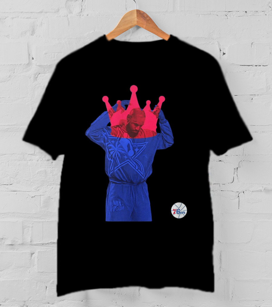 NBA All Star King LeBron James Philadelphia 76ers Season T-Shirt