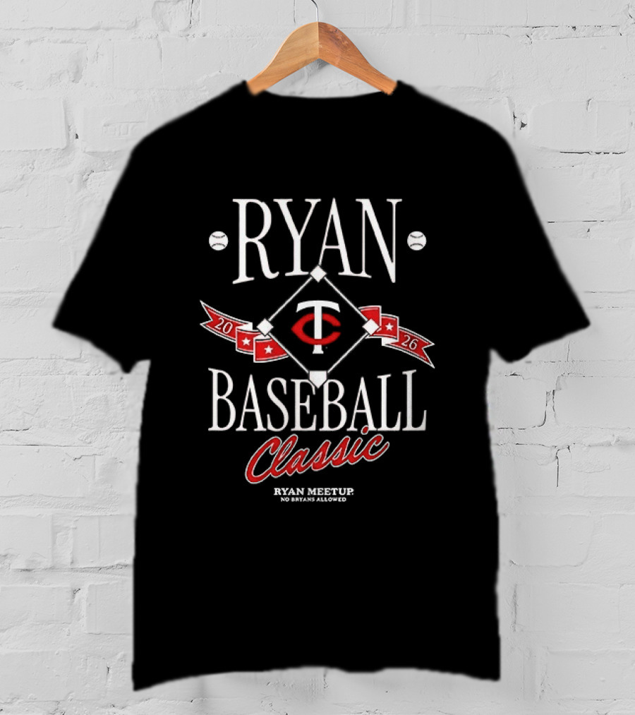 Minnesota Twins 2026 Ryan Baseball T-Shirt