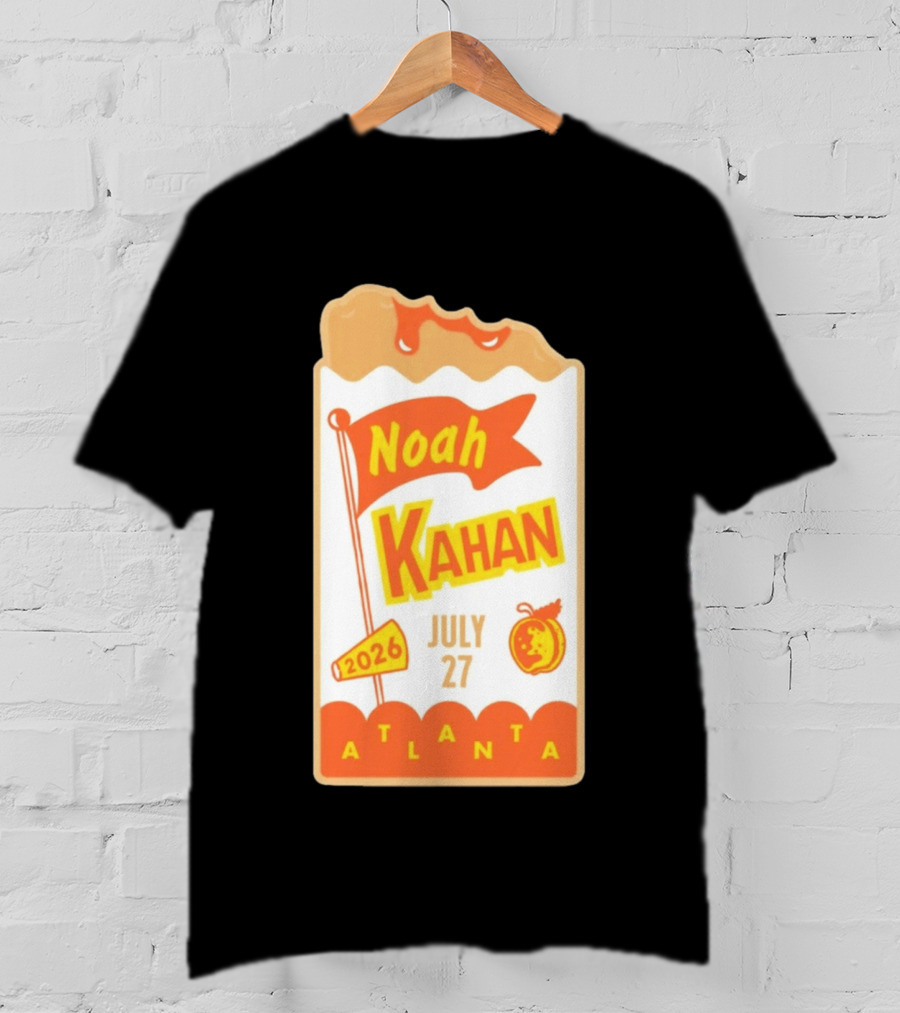 Noah Kahan Atlanta July 27 2026 Event T-Shirt