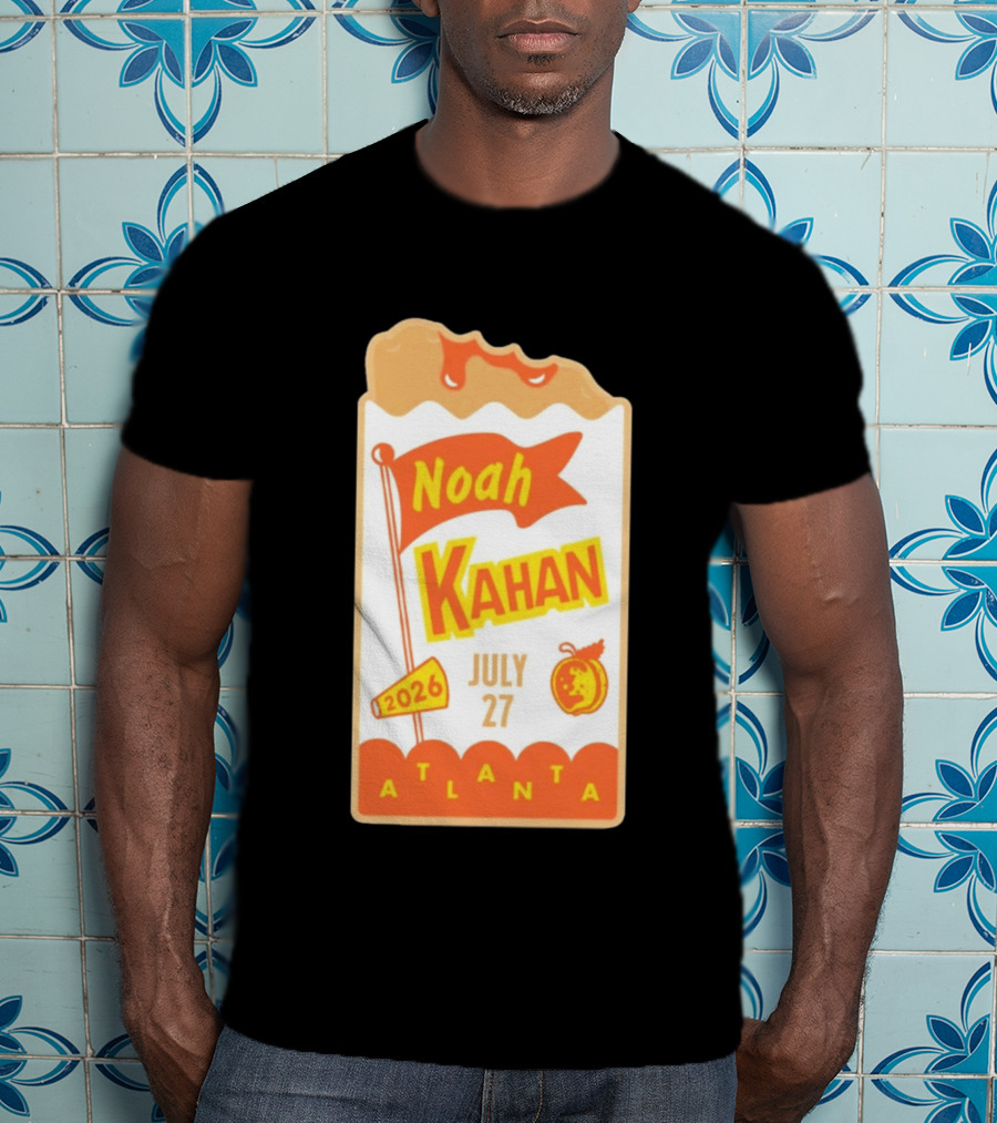 Noah Kahan Atlanta July 27 2026 Event T-Shirt
