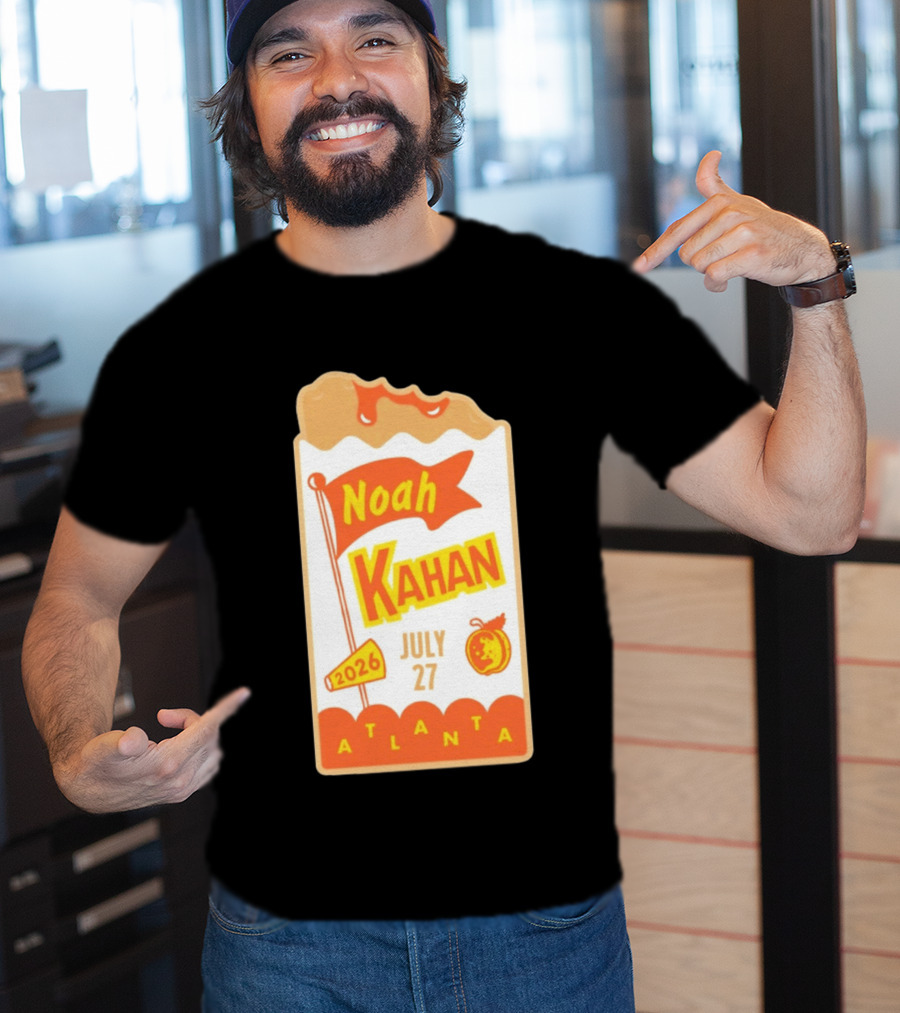Noah Kahan Atlanta July 27 2026 Event T-Shirt