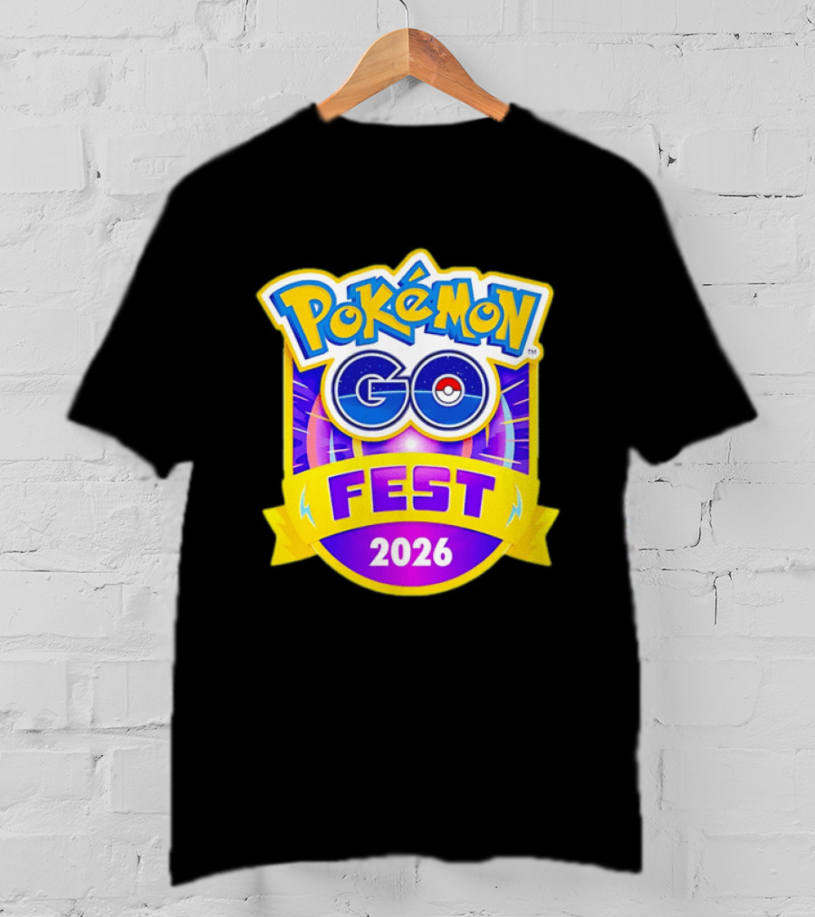Pokemon GO Fest 2026 Event T-Shirt