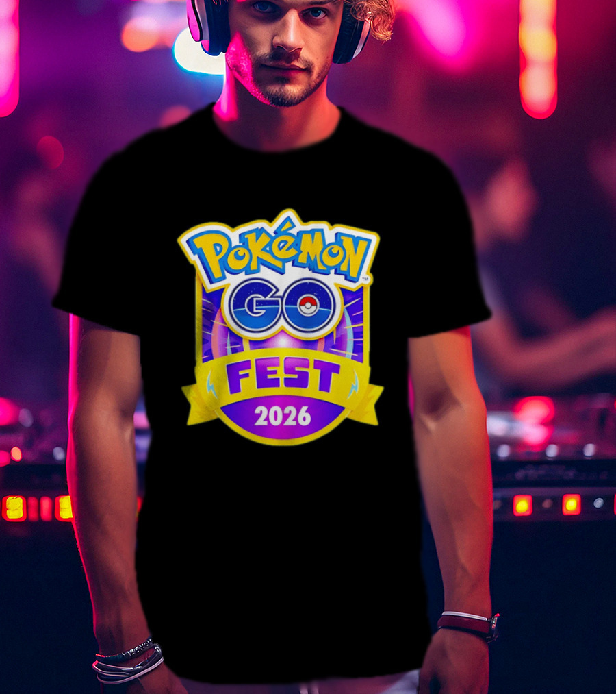 Pokemon GO Fest 2026 Event T-Shirt