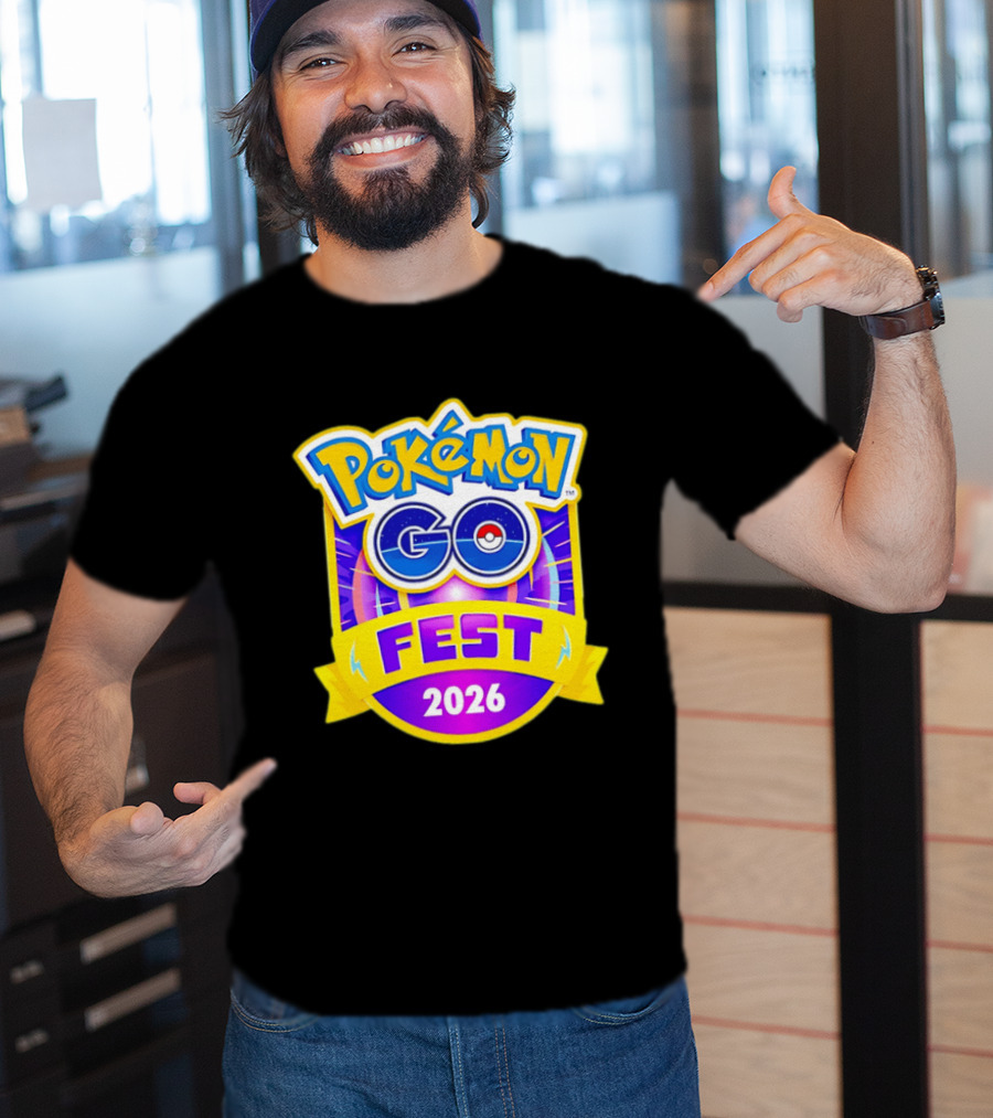 Pokemon GO Fest 2026 Event T-Shirt