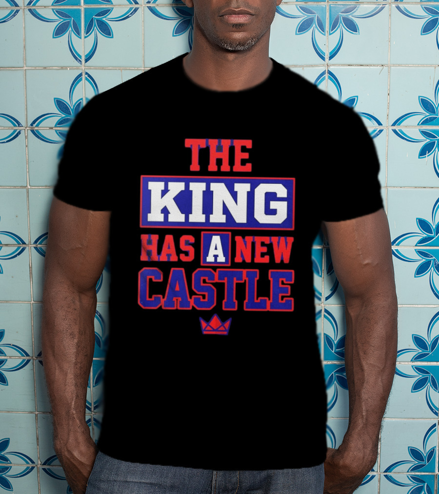 The King Has A New Castle LeBron James Philadelphia 76ers NBA 2026 T-Shirt