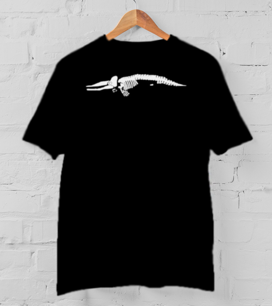 Worst Aquarium Ever New Bedford Whaling Museum Skeleton Whale T-Shirt