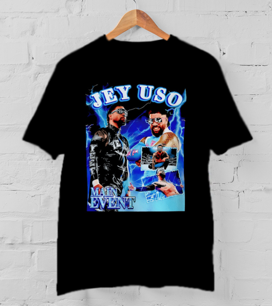 Jey Uso Main Event Yeet Energy Wrestling Highlights T-Shirt
