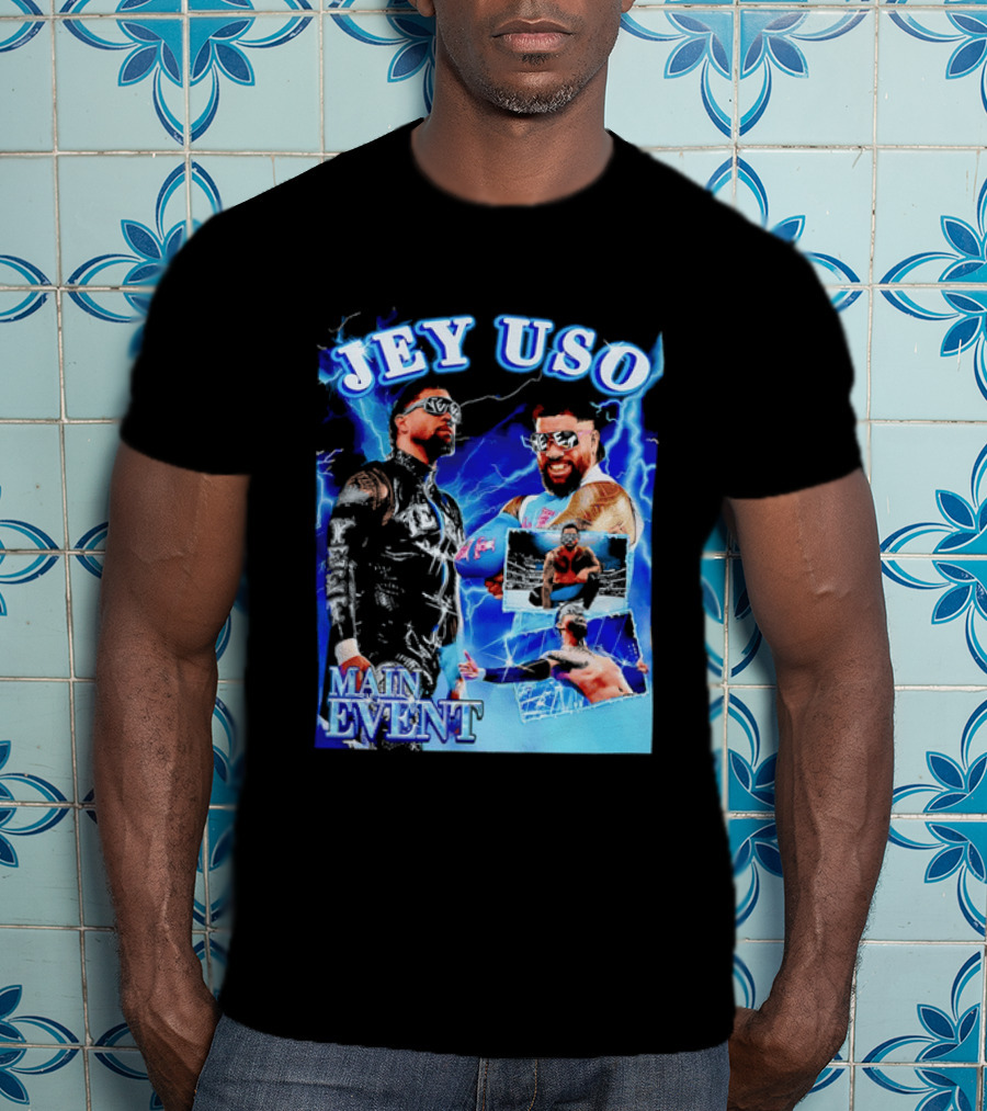 Jey Uso Main Event Yeet Energy Wrestling Highlights T-Shirt