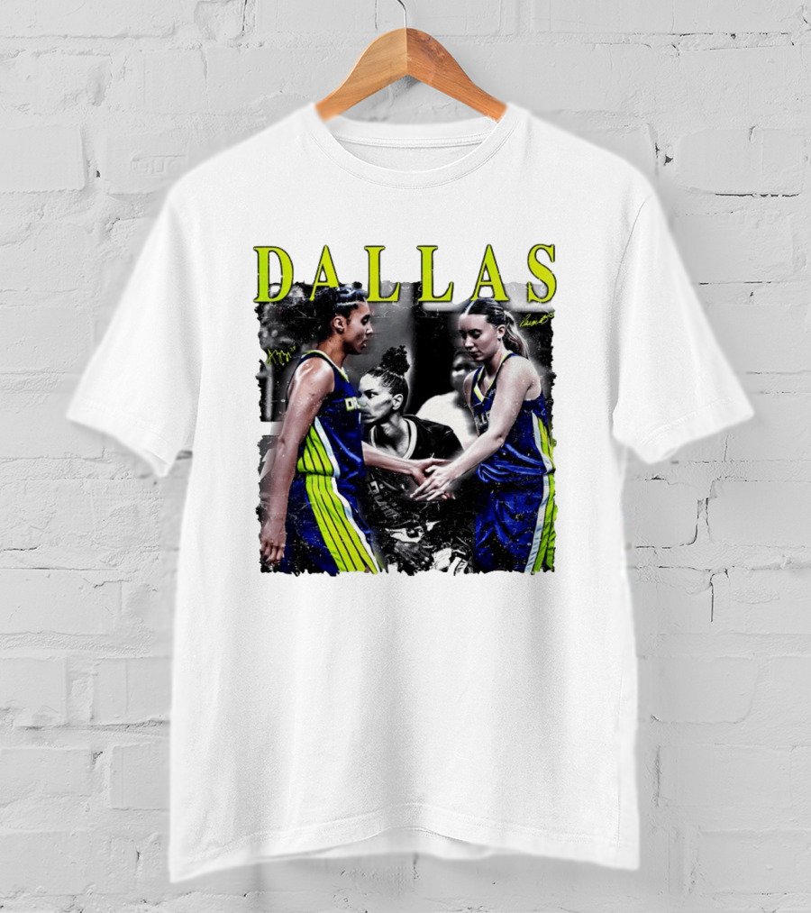 Dallas Wings Azzi Fudd Paige Bueckers WNBA 2026 Signatures T-Shirt