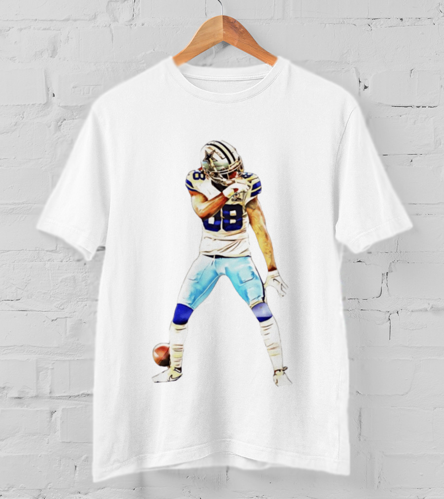 Dallas Cowboys CeeDee Lamb Number 88 Celebration T-Shirt