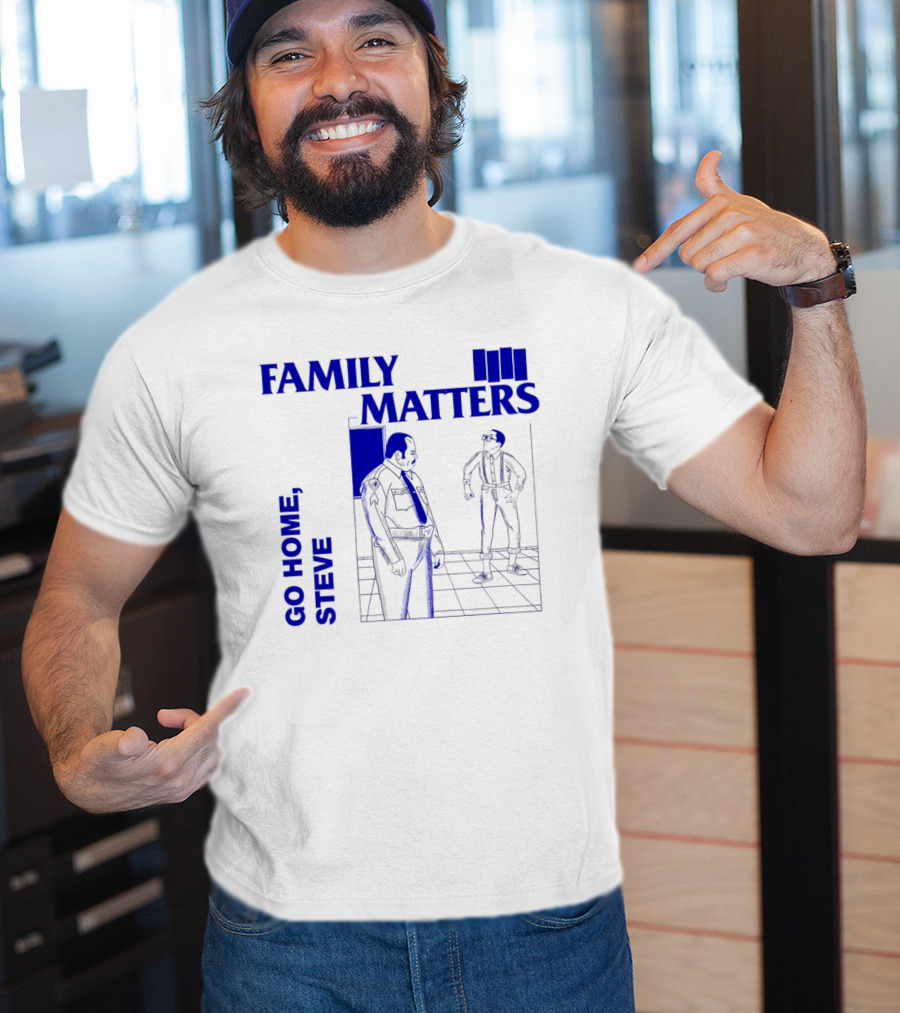 Family Matters Go Home Steve TV Show Humor Scene T-Shirt