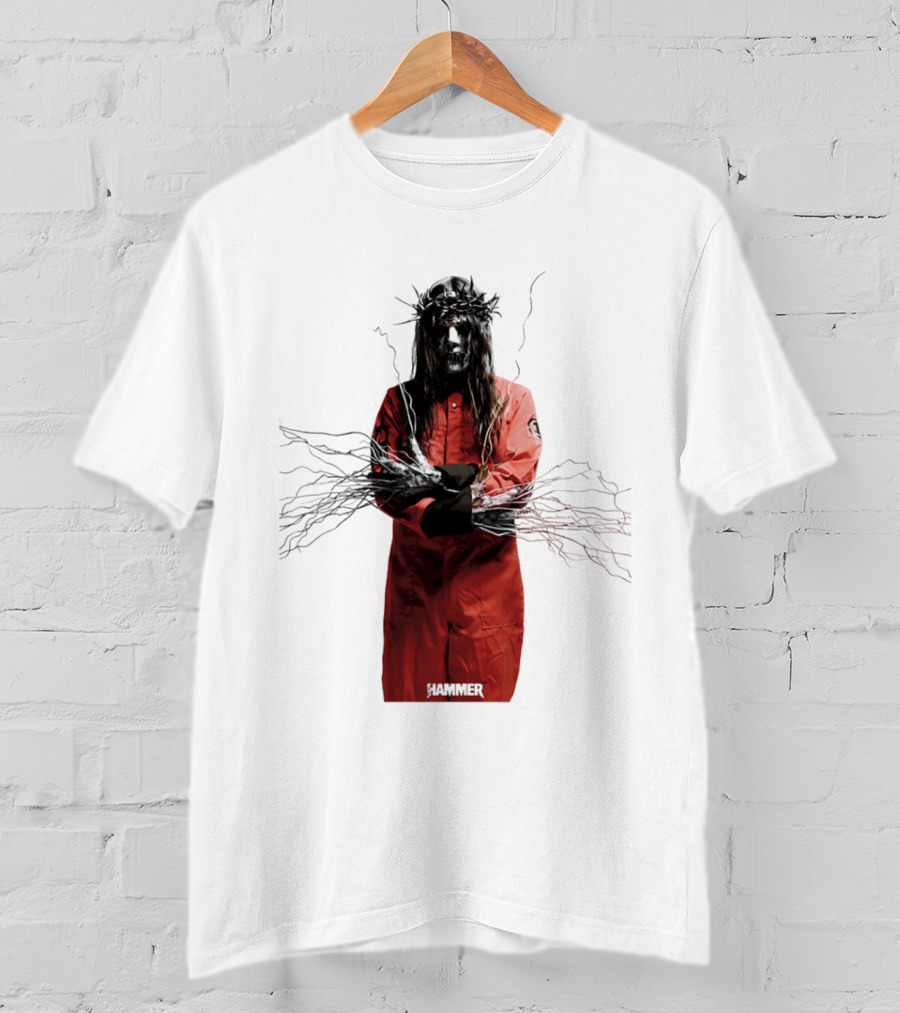 Hammer Joey Jordison Slipknot Red Jumpsuit Roots T-Shirt