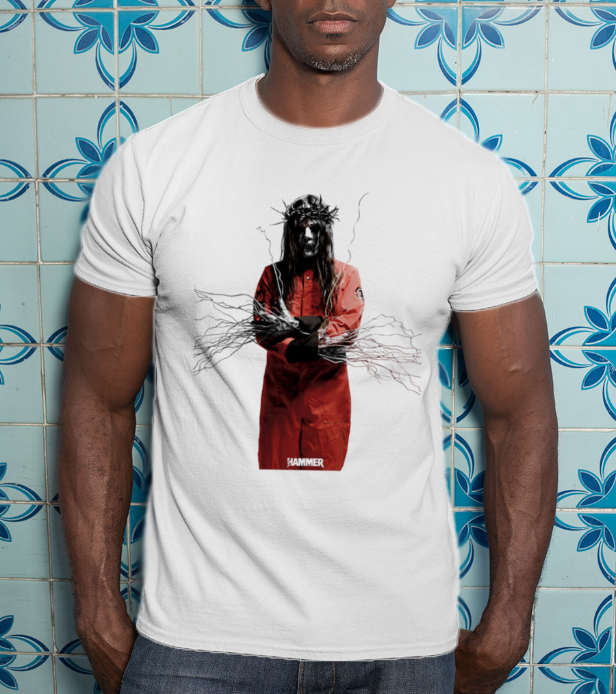Hammer Joey Jordison Slipknot Red Jumpsuit Roots T-Shirt