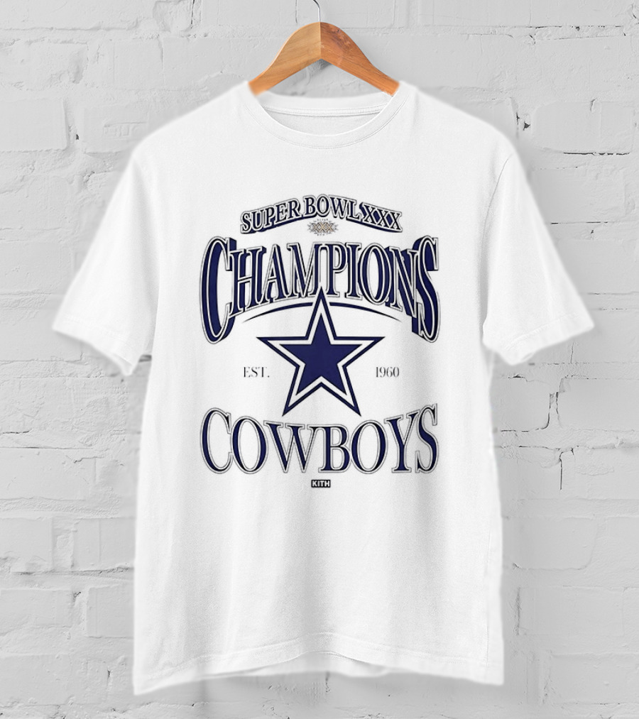 Kith X Cowboys Super Bowl Champions Est 1960 T-Shirt