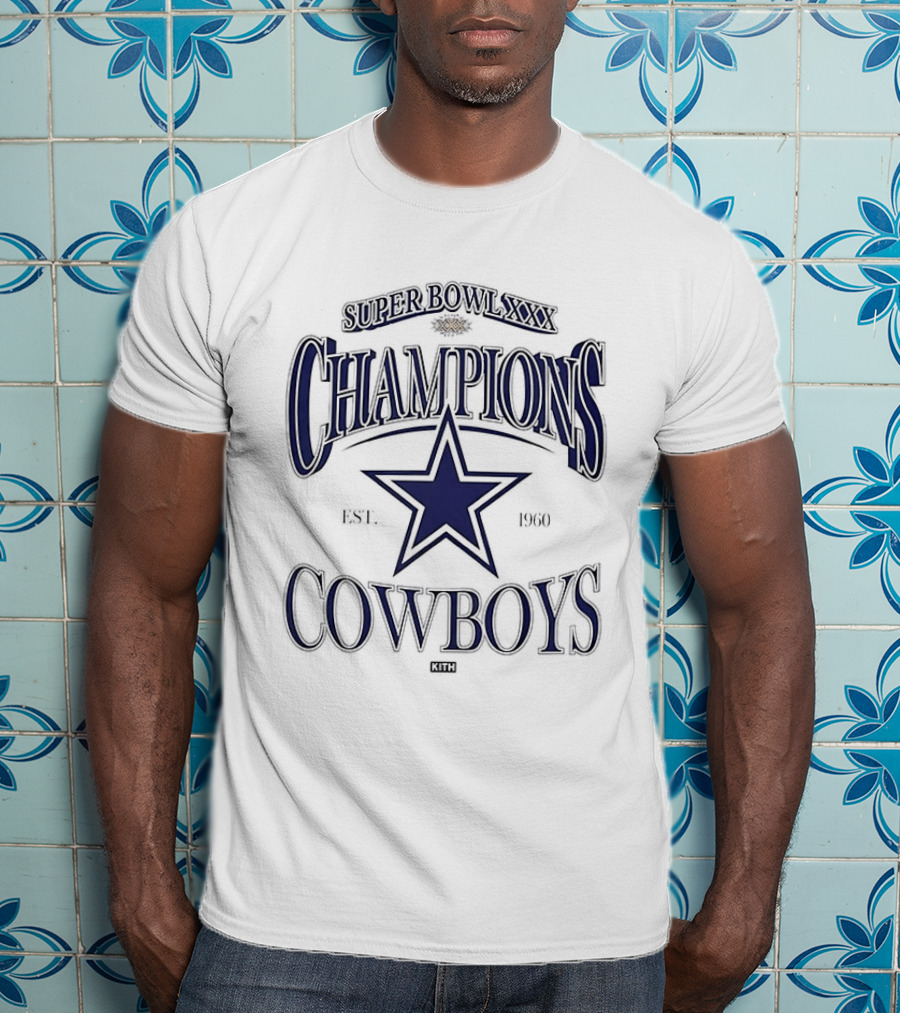 Kith X Cowboys Super Bowl Champions Est 1960 T-Shirt