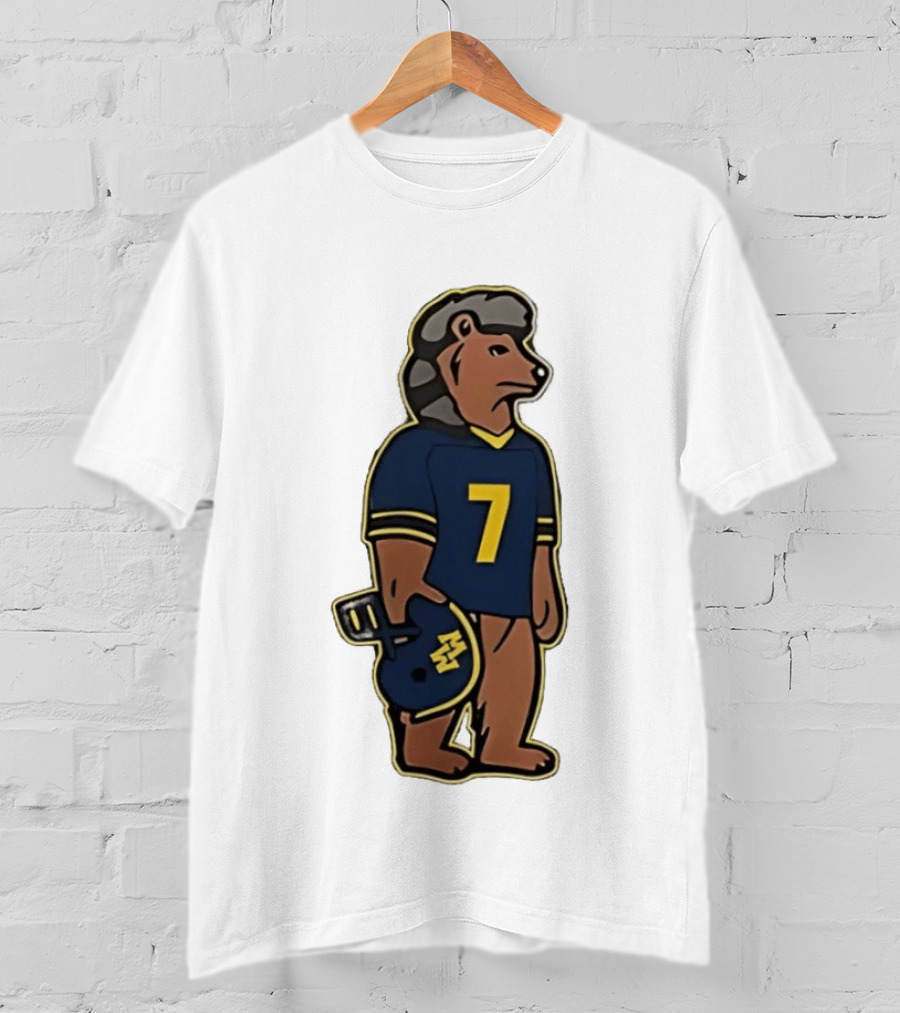 Morgan Wallen Still The Problem Tour 2026 Bear Football Helmet Number 7 T-Shirt