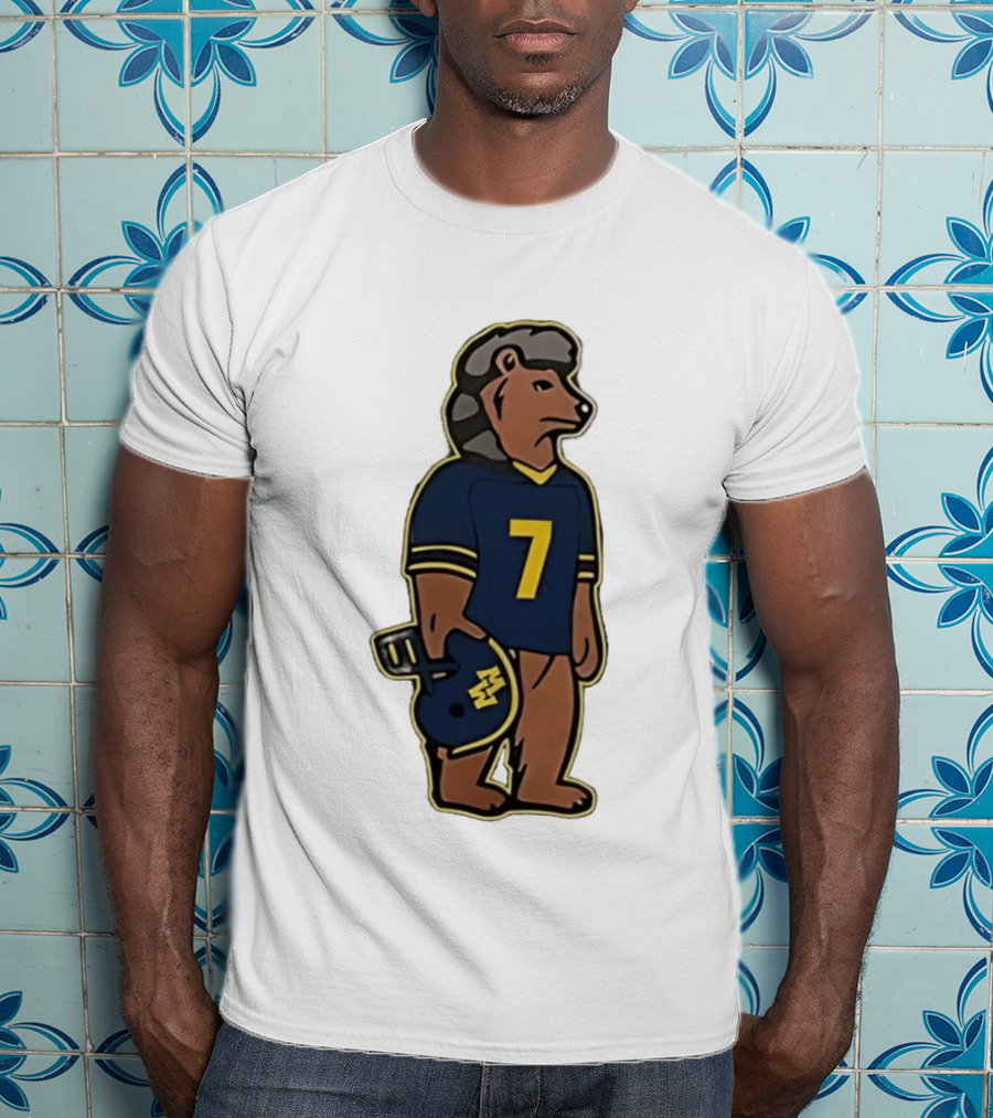 Morgan Wallen Still The Problem Tour 2026 Bear Football Helmet Number 7 T-Shirt