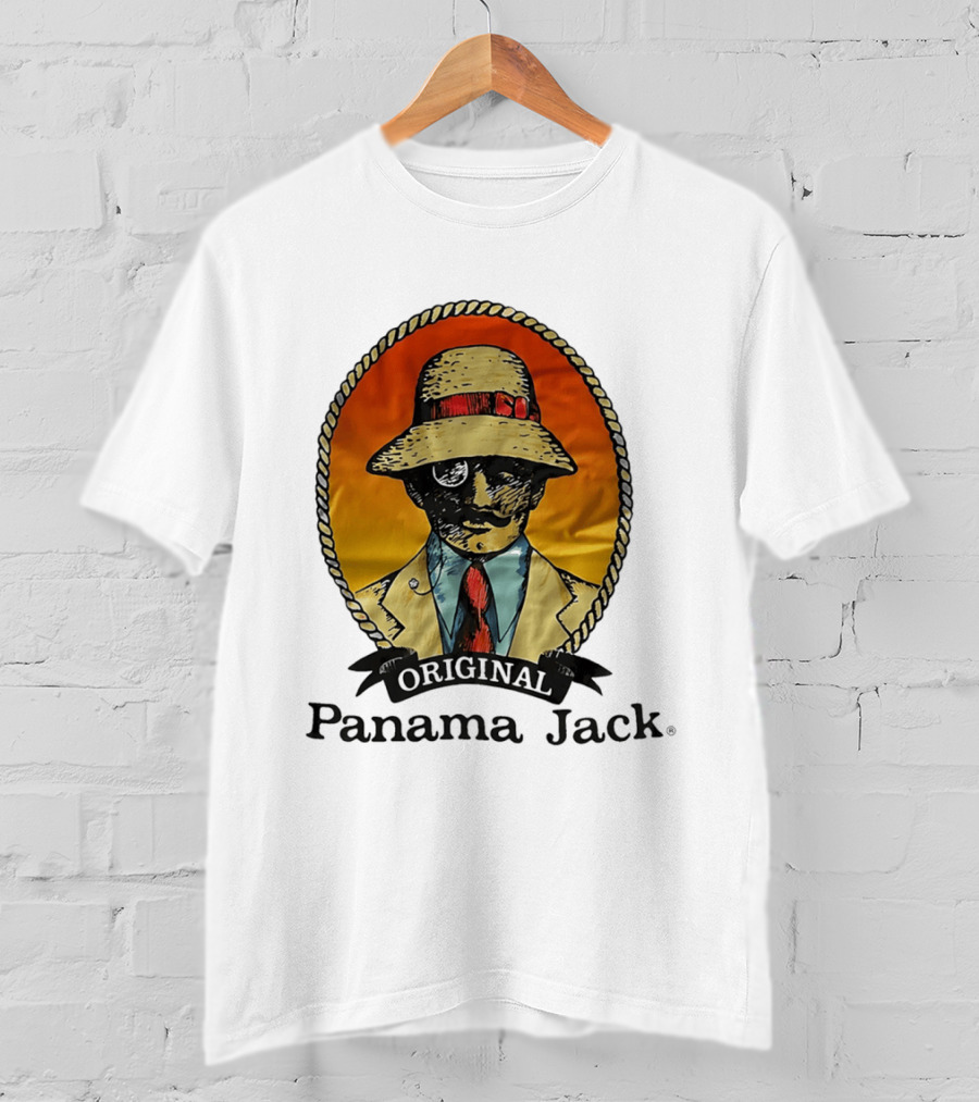Original Panama Jack Man With Hat And Monocle T-Shirt