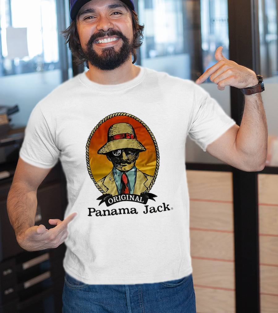 Original Panama Jack Man With Hat And Monocle T-Shirt