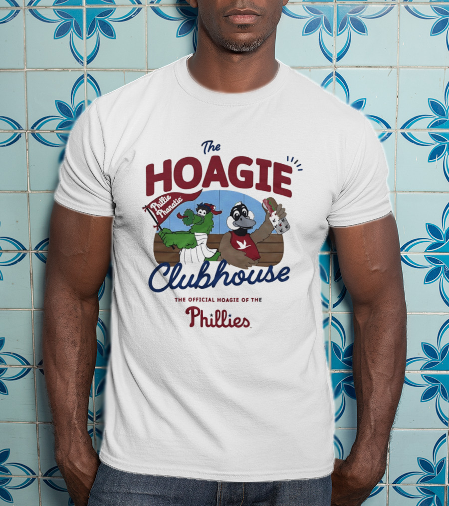 The Hoagie Clubhouse Phillie Phanatic Official Hoagie Of The Phillies T-Shirt