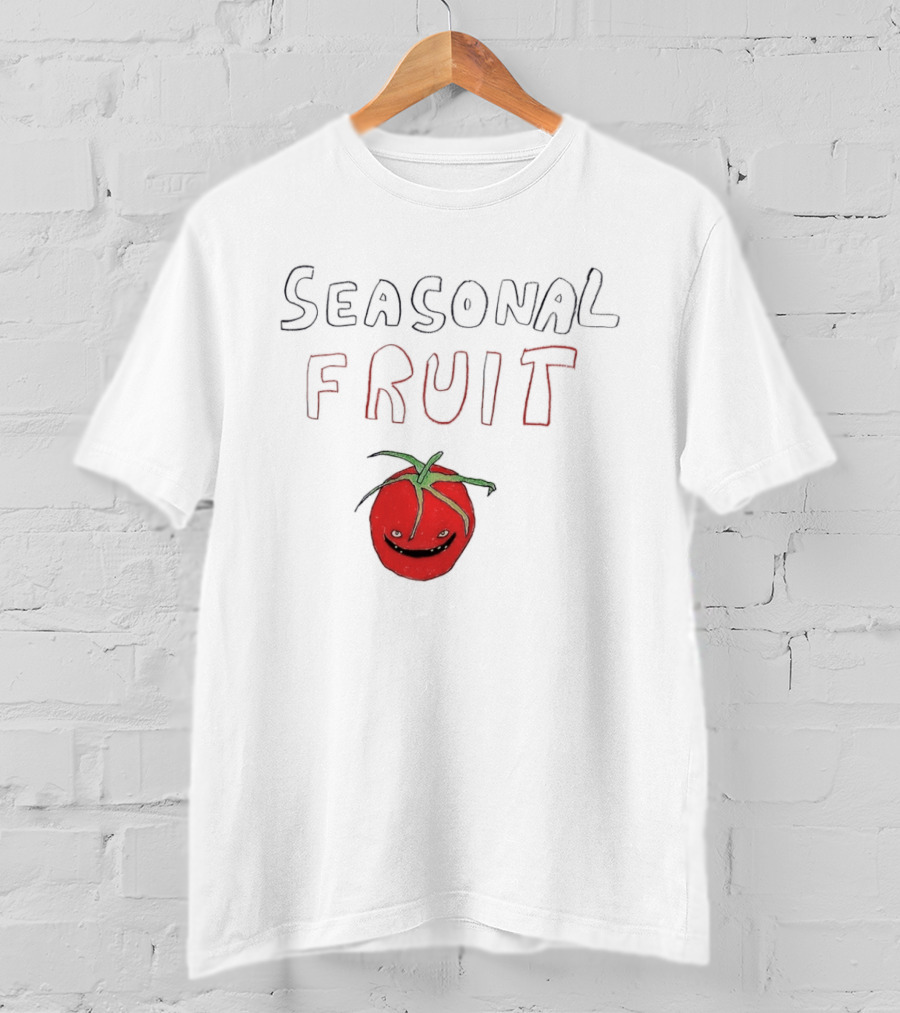 Seasonal Fruit Tomato With Painted Face T-Shirt