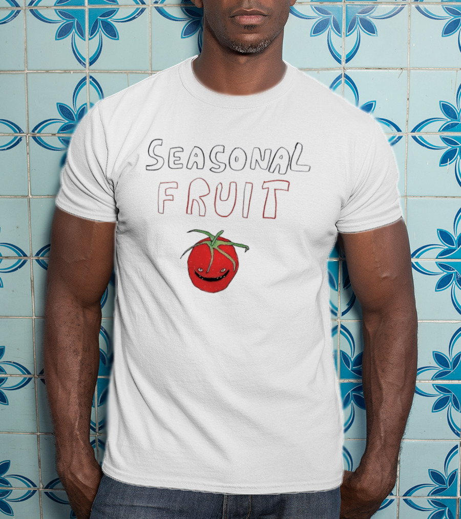 Seasonal Fruit Tomato With Painted Face T-Shirt