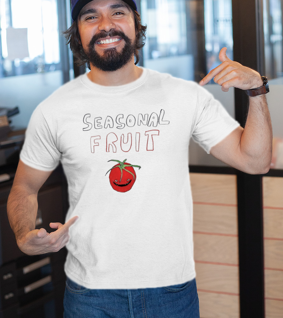Seasonal Fruit Tomato With Painted Face T-Shirt