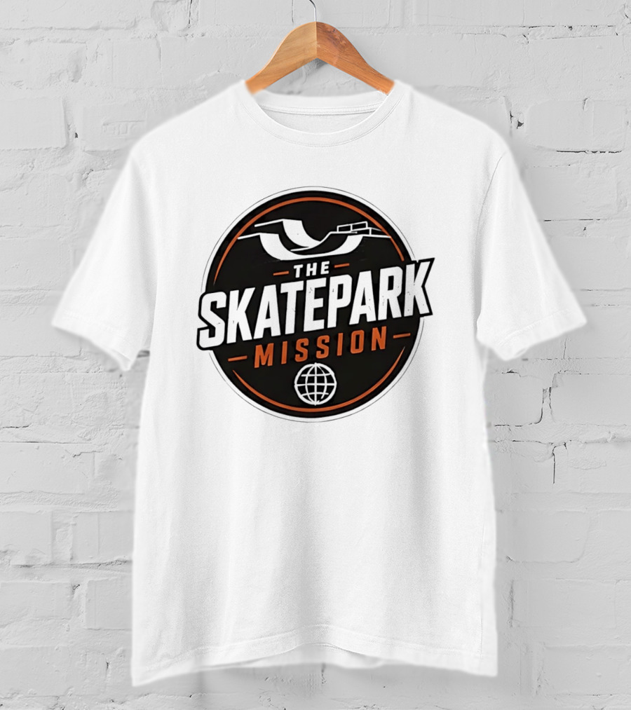The Skatepark Mission Adventure With Ramp And Globe T-Shirt