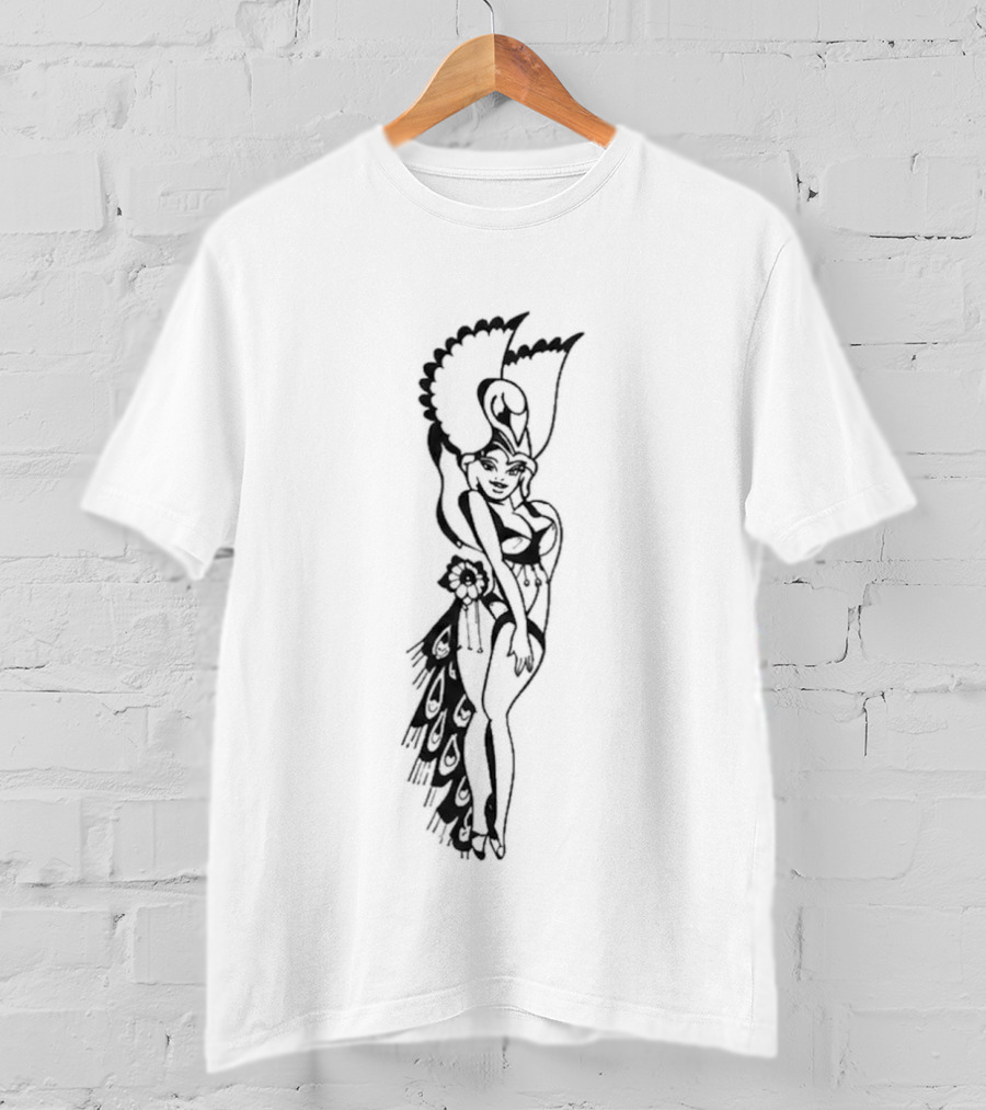 Slayyyter Worst Girl In The World Tour Rooster Warrior Sketch T-Shirt