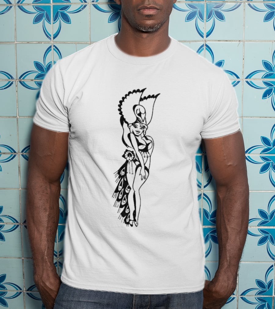 Slayyyter Worst Girl In The World Tour Rooster Warrior Sketch T-Shirt