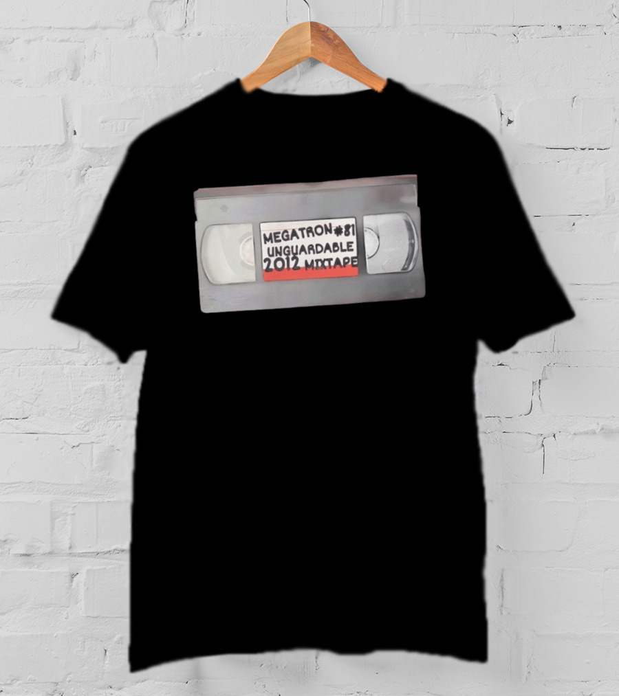 Megatron 81 Unguardable 2012 Mixtape VHS T-Shirt